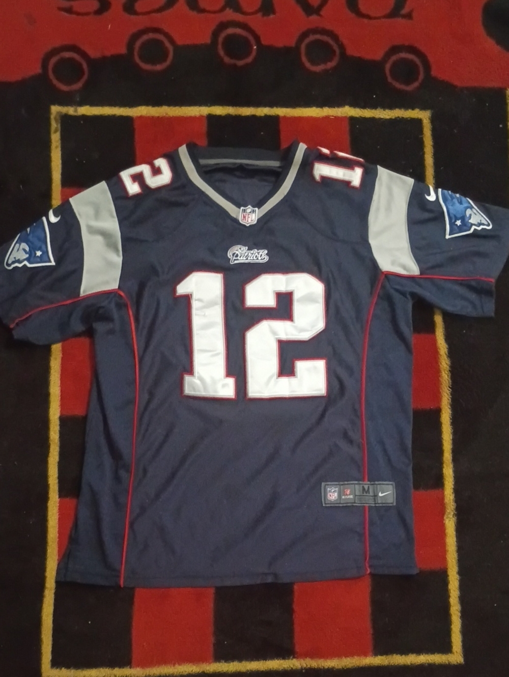 New England Patriots #12 Tom Brady Jersey